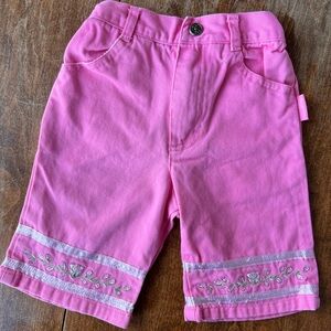 Pink girls pants